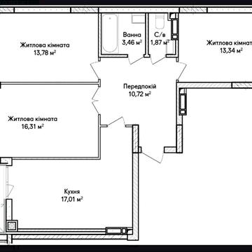 ВЕЛИКА функціональна 3 к квартира з видом на НАБЕРЕЖНУ/продаж від забудовника ЖК Синергія Сіті