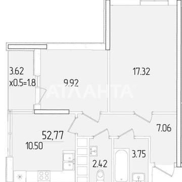 улица Краснова, 3/601-23, Фонтан, Приморский, Одесса, Одесская 60000.0 USD