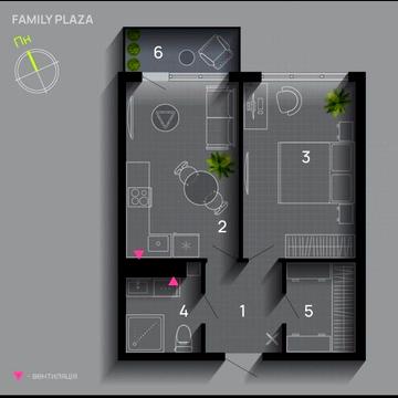 family plaza Blago фемілі плаза благо готова до ремонту 1 кімнатна ваучер єоселя Євідновлення програми постанови ЖК FAMILY PLAZA