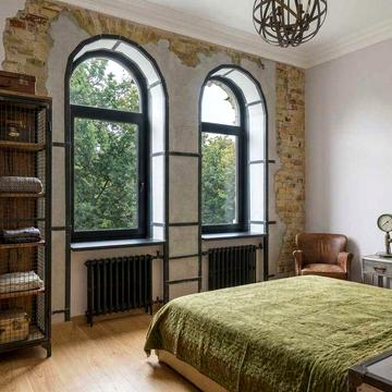 H=4m. Історичний центр, авторський індастріал лофт з видом на ботанічний сад, Університет , Золоті Ворота. ЖК Botanic garden