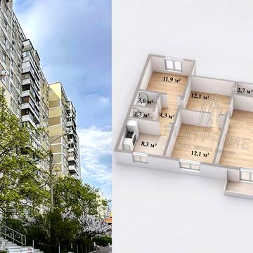 Продам 3-х кімнатну квартиру метро Осокорки