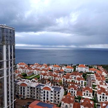 1 ком 45 м.кв. с очень хорошим видом на море в сданной секции ЖК Атмосфера ЖК Атмосфера