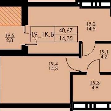 продам 1 кімнатну ЖК Атлант  без комісії для покупця ЖК Атлант