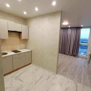 Уютная 1-комнатная квартира с ремонтом в ЖК "Акварель" ЖК Акварель