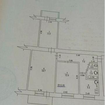 Продам 3х комнатная Основа ул.Павла Тичіна(Валдайская)