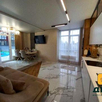 ‼️2-комн квартира • 4 этаж‼️Терраса • СВОЙ БАССЕЙН • BBQ зона‼️Площадь Толбухина/Парк Горького ЖК Манхеттен