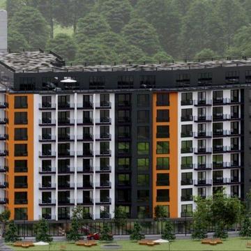 Однокімнатна квартира у Яремче з видом на гори. Розтермінування