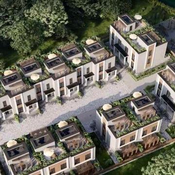 Продаж таунхауса в сучасному котеджному містечку преміумкласу у Вінниці, розташований у мікрорайоні Пирогова біля Вишенського озера, площа 118 кв.м.