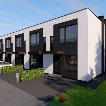 Продаж таунхаусів з фундаменту  100–106 м²  сучасний ЖК