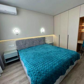 Оренда нова 1к квартира 4пов ЖК Варшавський 3 Київ генератор укриття Перша здача