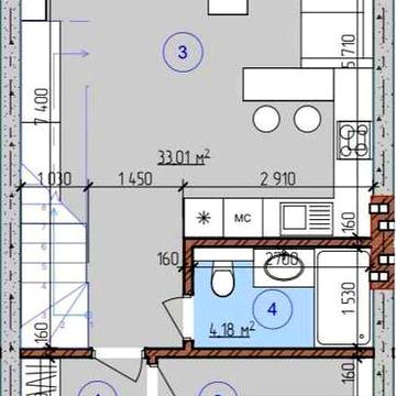 Ворзель, вул. Молодіжна — таунхаус 100 м² з центральними комунікаціями за $68 000