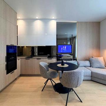 Аренда студии в ЖК Port City Набережная Победа Новострой