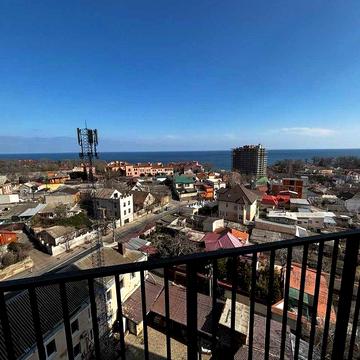 2-кімнатна квартира в ЖК Посейдон. Шикарний вид на море. Здана секція. ЖК Посейдон