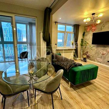 Оренда 2-кімнатної квартири 50 м² з видом на річку та терасою в ЖК Русанівська Гавань | 17 поверх, завжди світло