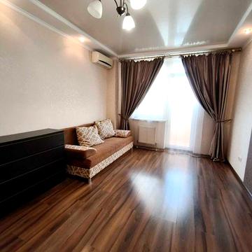 Уютная просторная 1-комнатная Ремонтом, мебель В новом доме на Таирова