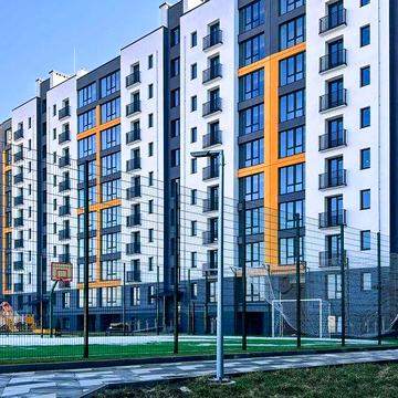 Однокімнатна квартира КАСКАД з видом на гори на газу