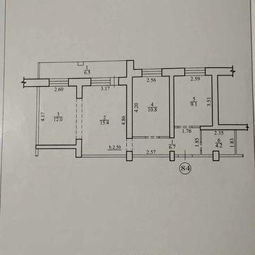 Квартира 63 кв.м з індивідуальним опаленням, кондиціонером і ін. вул. Іллінська