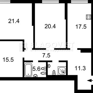 Продаж 3к 108м2 ЖК Edelweiss House Звирінецька 70а Печерськ Ботсад ЖК Edelweiss House