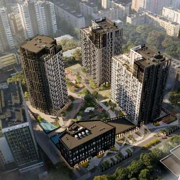 Квартира в ЖК Трініті, 3286$ за м2 без ремонту, зручне планування, 105м2 на 6 поверсі ЖК Trinity