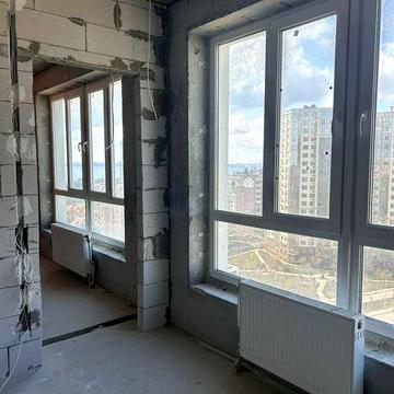 Шикарная 3к 84 м² с видом на море! Сделана разводка!