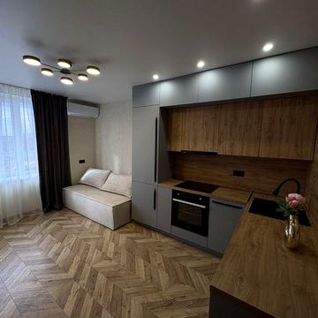 Оренда 1-кімнатної квартири в ЖК Уютний. Новий ремонт, перша здача. Софіївська Борщагівка