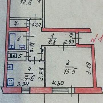 Продається 2-кімнатна квартира