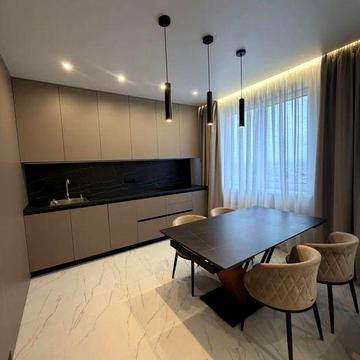 Большая кухня -студия 30м и спальня