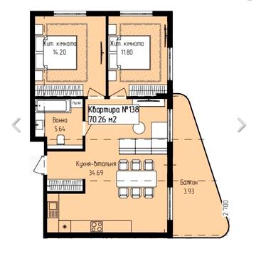 Продаж 2 кімн. квартири в новобудові ЖК Володимирський від забудовника‼️ ЖК Володимирський