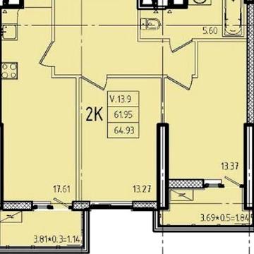 Эллада 5 ‼️ 2 ком в Аркадии ‼️Без комиссий ‼️ ЖК Эллада