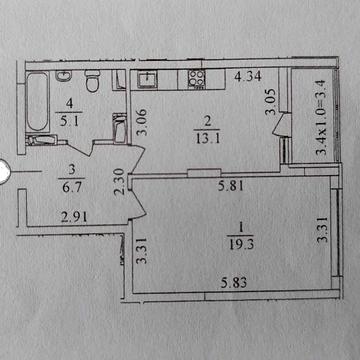 Без посередників, 1к квартира від власника, 47,6 м2, ЖК Паркові Озера, ЖК Паркові Озера