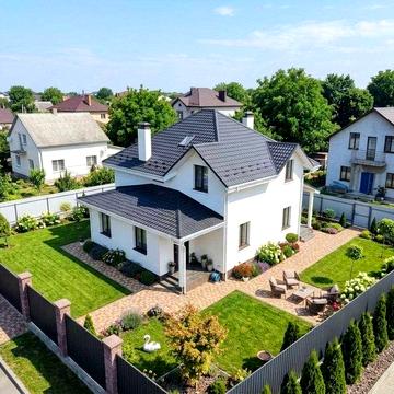 Продаємо будинок без %. Стильний новий будинок у Гатному. Чудове розташування