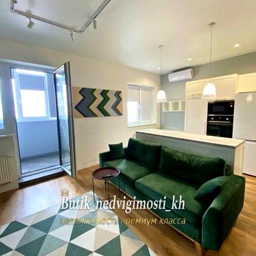 ‼️Продажа 1К студия новострой ЖК МИРОНОСИЦКАЯ 74 ЦЕНТР, Сертификат! С ремонтом !Сумской рынок ЖК Мироносицкая 74