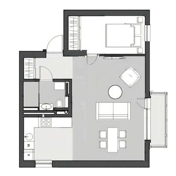 2х кімнатна квартира.  Воскресенка. Райдужний.