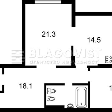 Продаж 2 к квартири Дніпроовська набережна, 110000у.е