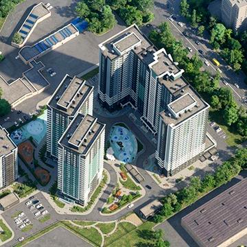 Продам ексклюзивну квартиру в зданому будинку за ціною 2023 року (950$/м2), в заселеному будинку, без ремонту ЖК Sky Sity на Черьомушках ЖК Скай Сіті