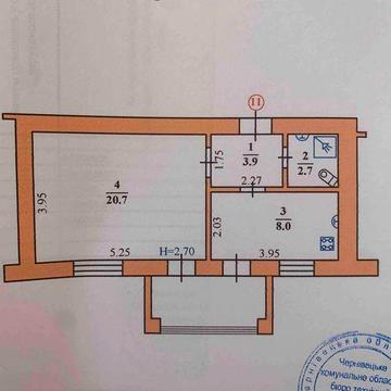 Оренда 1-кімнатної квартири (автономне опалення, 41 кв.м.)  вільна з 1.05