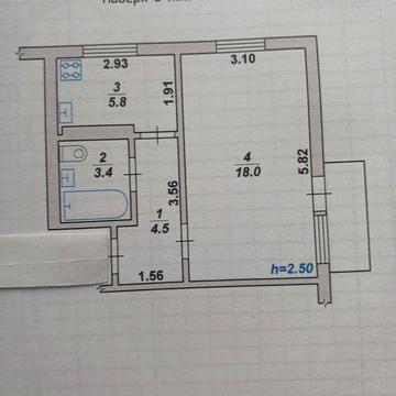 Продам однокімнатну квартиру