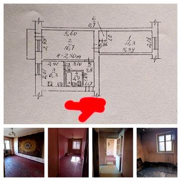 2х квартира на 6 ст Б Фонтана не испорчена ремонтом