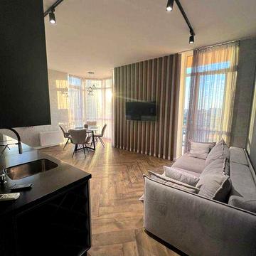 Аркадия , аренда до лета 1-2 месяца .  ЖК Стикон Гагаринский , Гагаринское Плато , новая квартира !