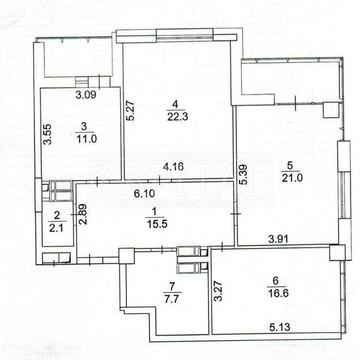 Крутая квартира ЖК Новопечерские Липки 104 м2