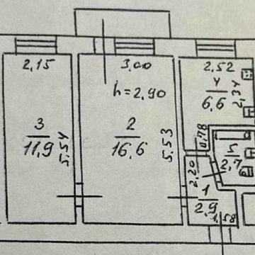 Продам 2 комнатную квартиру, ул. Канатная/2 ст. Б. Фонтана.
