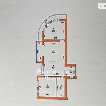 Продаж 3к Квартира Євгена Чикаленка (Академіка Вільямса) вулиця