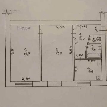 2 кімнатна квартира в хорошому районі міста! Вигідна ціна!!!