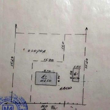 Ділянка 12 соток з будинком