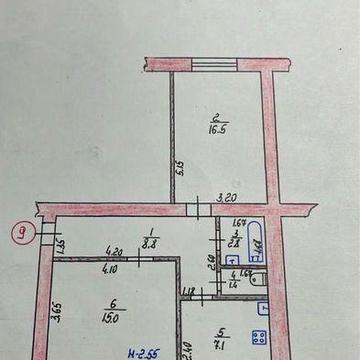 Продам 2 кімнатну квартиру в районі центрального ринку ЖК Осбб Южний