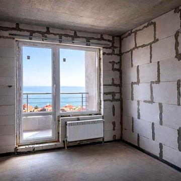 Вид на море, 1комн квартира в ЖК Атмосфера, Аркадия. Курортный пер ЖК Атмосфера