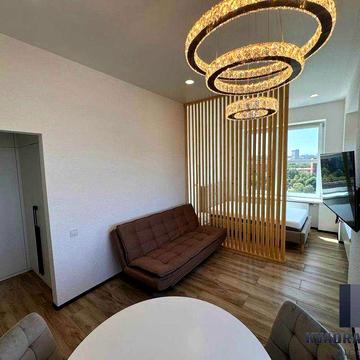 Оренда видової 1к квартири ЖК Delmar Lux / Дельмар Люкс центр новобудова парк Глоби набережна