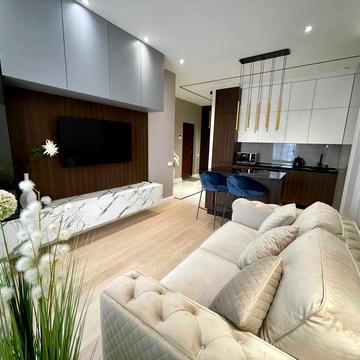 Оренда 2к квартири 51м2 тераса Ярославів Град Бульварно-Кудрявська 15 Центр Золоті Ворота