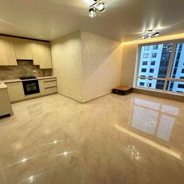 Євродвокімнатна квартира в Бучі з гардеробом! Новий ремонт! 55 м2! Цегляний будинок! індивідуальне газове опалення! Без комісії! ЖК Континент