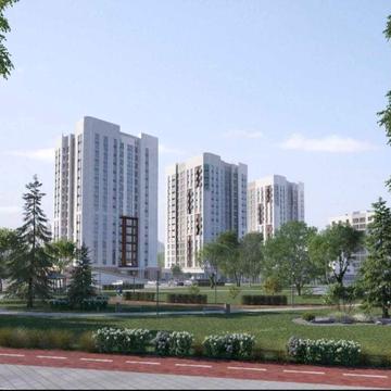 1к квартира 41,6 м² у новому газовому будинку, розтермінування